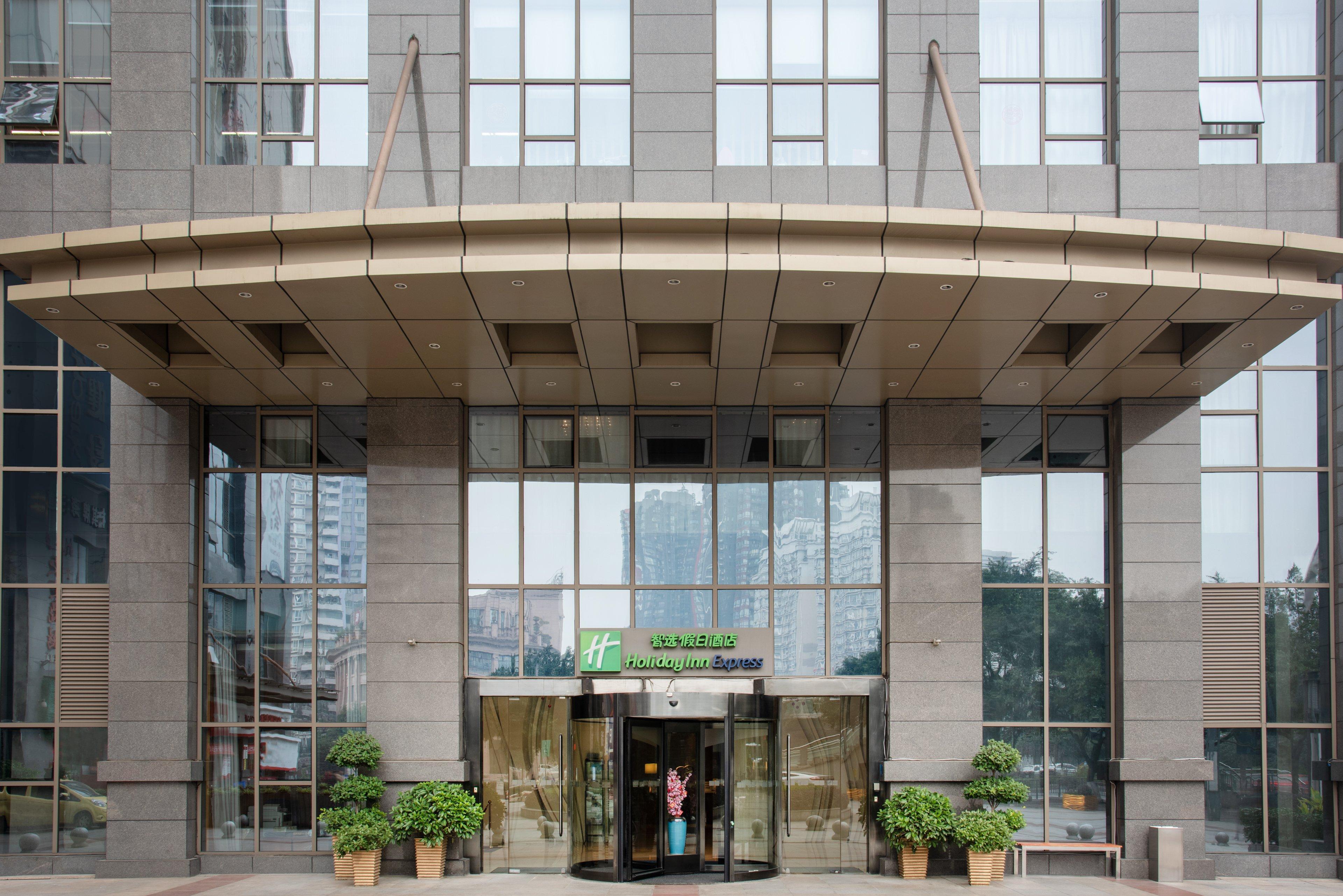 Holiday Inn Express Chongqing Guanyinqiao By Ihg Exteriör bild