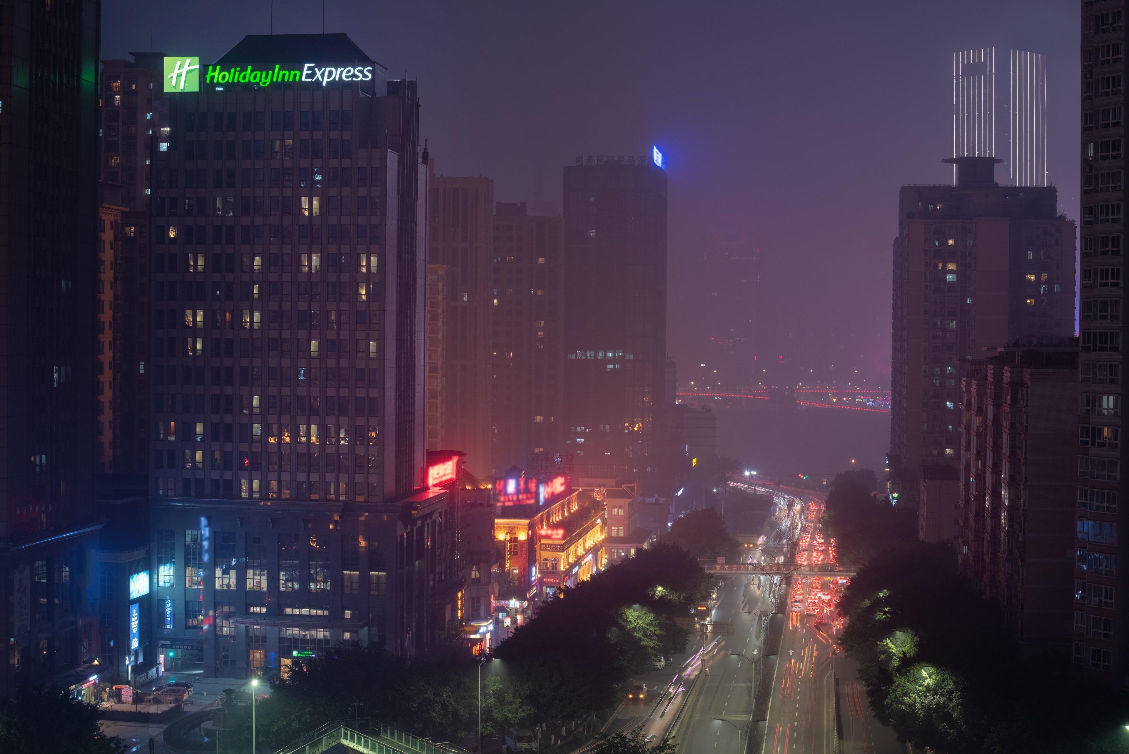 Holiday Inn Express Chongqing Guanyinqiao By Ihg Exteriör bild