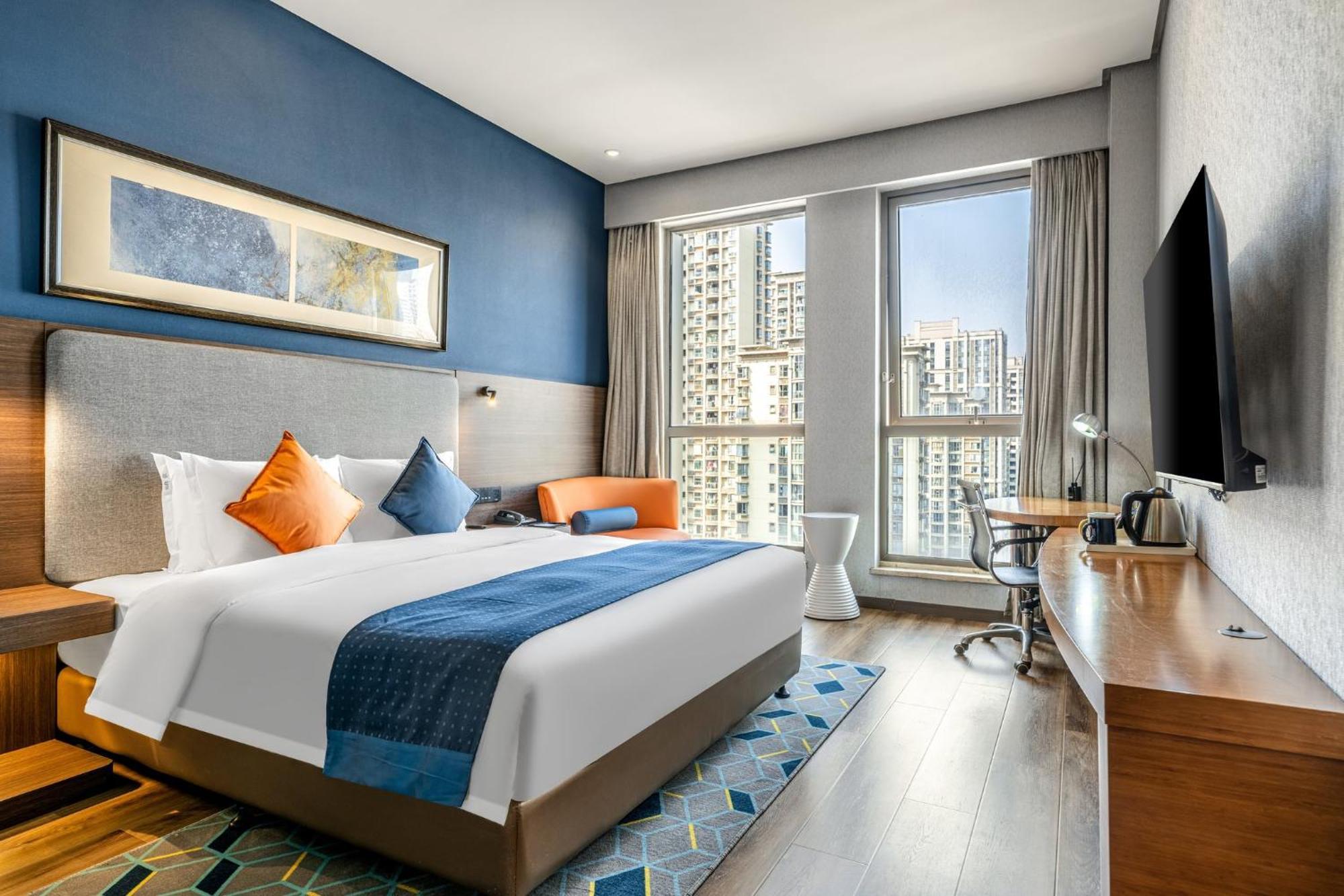 Holiday Inn Express Chongqing Guanyinqiao By Ihg Exteriör bild